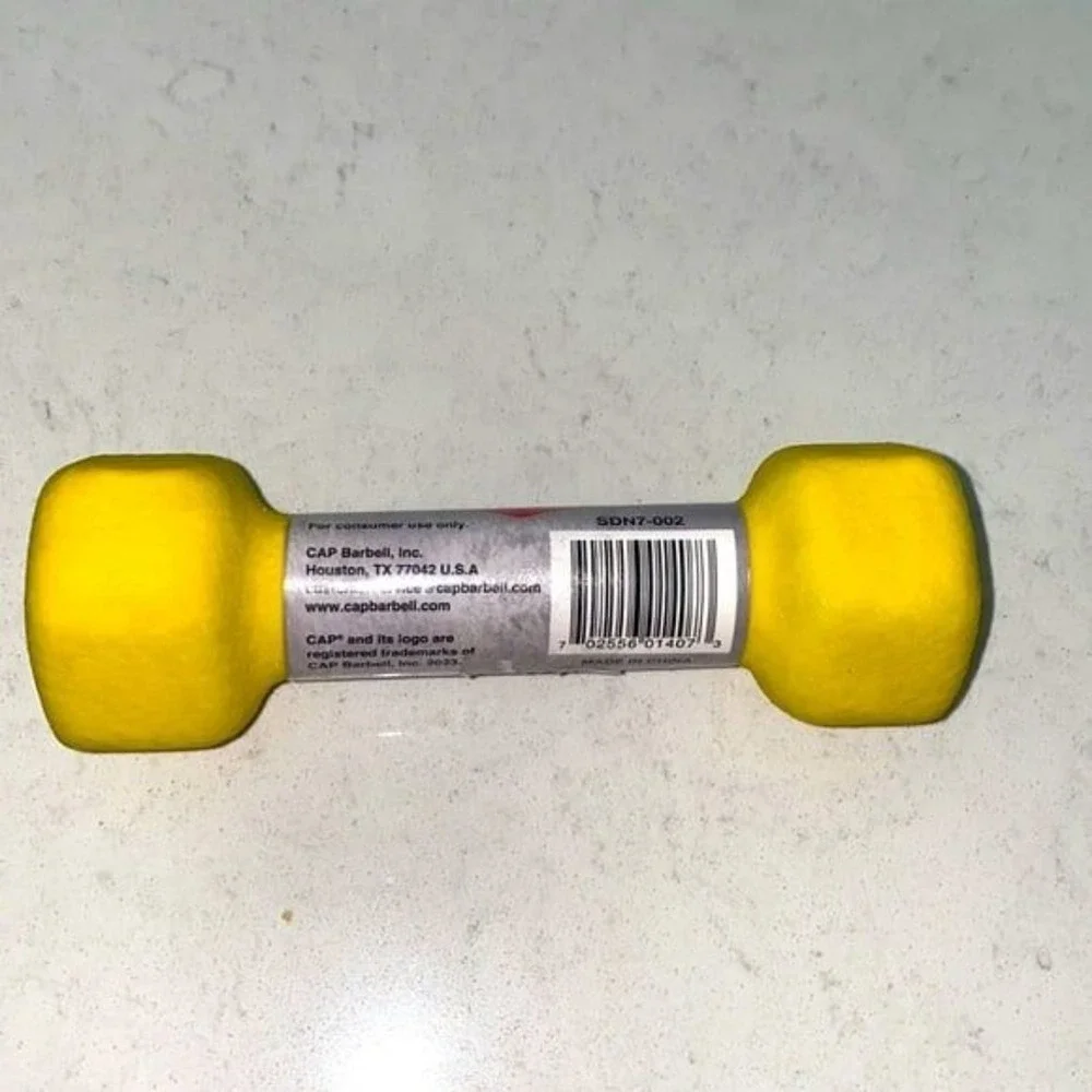 CAP Yellow Dumbbell 2 LB